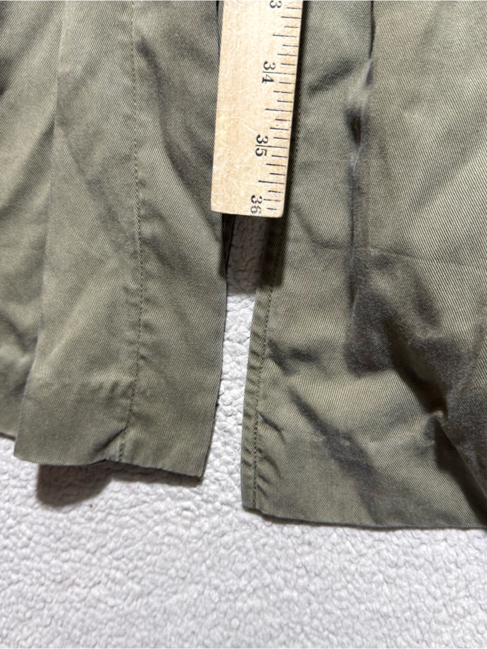 Badgley Mischka Jacket Womens 2XS‎ Green Trench Coat Collared Waist Tie Lyocell - Picture 13 of 13